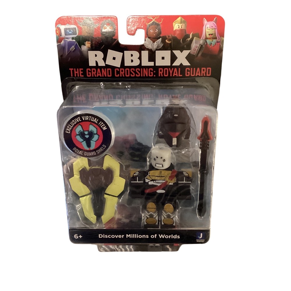 Roblox The Grand Crossing Royal Guard Action Figure Jazwares New Virtual Item Co